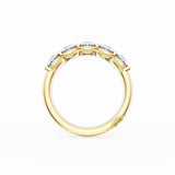 Round Cut Diamond Eternity Band in 18kt Yellow Gold