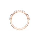 Diamond Eternity Band in 18kt Rose Gold