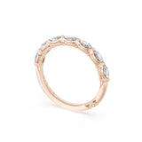 Diamond Eternity Band in 18kt Rose Gold