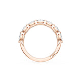 Diamond Eternity Band in 18kt Rose Gold