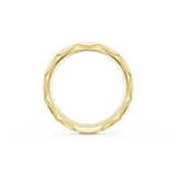 High Polish Wedding Band in 18kt Yellow Gold