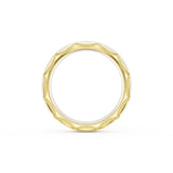 High Polish Wedding Band in 18kt Yellow Gold