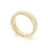 High Polish Wedding Band in 18kt Yellow Gold