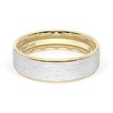 flat-brush-finish-wedding-band-in-18kt-yellow-gold-&-18kt-white-gold-1666ywb