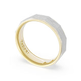 brush-finish-faceted-wedding-band-in-18kt-yellow-gold-&-platinum-1676yptb