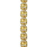 Multi Petal Diamond Bracelet in 18kt Yellow Gold