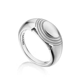 Silver Domed Ring