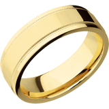 14K Yellow Gold + Polish , Polish Finish
