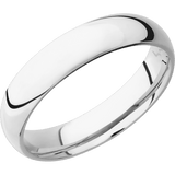 10K White Gold + Polish Finish