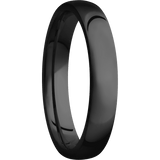 4MM Zirconium + Polish Finish - Size 12