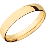 14K Yellow Gold + Polish Finish