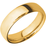 18K Yellow Gold + Polish Finish