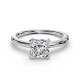Cushion Solitaire Engagement Ring
