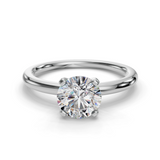 Round Solitaire Engagement Ring