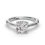 Round Solitaire Engagement Ring