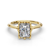 Radiant Solitaire Engagement Ring