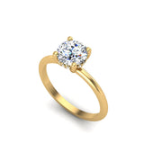 Savannah Hidden Halo Engagement Ring