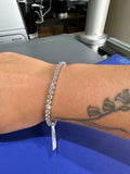 Classic Diamond Tennis Bracelet, G-H VS2-SI1, 8.80CTTW, 14KT White Gold
