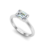 Ayesha 4 Prong Ayesha 4 Prong East-West Solitaire Engagement Ring