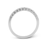 Anniversary Ring In 18k Gold With Diamonds - Simon G. Jewelry