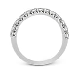 Anniversary Ring In 18k Gold With Diamonds - Simon G. Jewelry