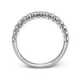 Anniversary Ring In 18k Gold With Diamonds - Simon G. Jewelry