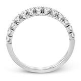 Anniversary Ring In 18k Gold With Diamonds - Simon G. Jewelry