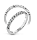 Anniversary Ring In 18k Gold With Diamonds