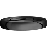 4MM Zirconium + Polish Finish - Size 12
