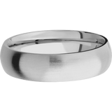 14K White Gold + Satin Finish