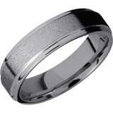 Tantalum + Distressed , Polish Finish