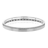 Bangle in 18k Gold with Diamonds - Simon G. Jewelry