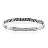 Bangle in 18k Gold with Diamonds - Simon G. Jewelry