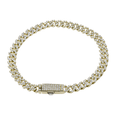 Bracelet in 14k Gold with Diamonds - Simon G. Jewelry