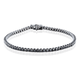 Bracelet in 18k Gold with Black Diamonds - Simon G. Jewelry