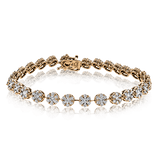Bracelet in 18K Gold with Diamonds - Simon G. Jewelry