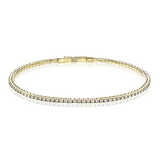 Bracelet in 18K Gold with Diamonds - Simon G. Jewelry