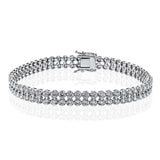 Bracelet in 18k Gold with Diamonds - Simon G. Jewelry