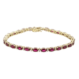Color Bracelet in 18k Gold with Diamonds - Simon G. Jewelry