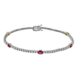 Color Bracelet in 18k Gold with Diamonds - Simon G. Jewelry