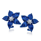 Color Earring in 18k Gold with Diamonds - Simon G. Jewelry