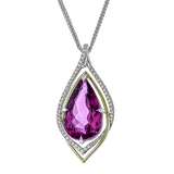 Color Pendant in 18k Gold with Diamonds - Simon G. Jewelry