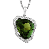 Color Pendant in 18k Gold with Diamonds - Simon G. Jewelry