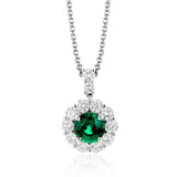 Color Pendant in 18k Gold with Diamonds - Simon G. Jewelry