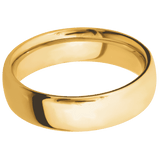 18K Yellow Gold + Polish Finish