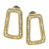 Earring in 18k Gold with Diamonds - Simon G. Jewelry