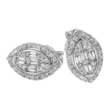 Earrings in 18k Gold with Diamonds - Simon G. Jewelry