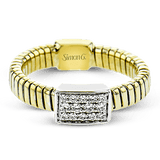 Fashion Ring in 18k Gold With Diamonds - Simon G. Jewelry