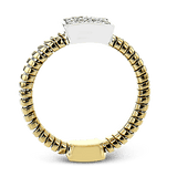 Fashion Ring in 18k Gold With Diamonds - Simon G. Jewelry