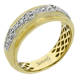 Fashion Ring in 18k Gold with Diamonds - Simon G. Jewelry